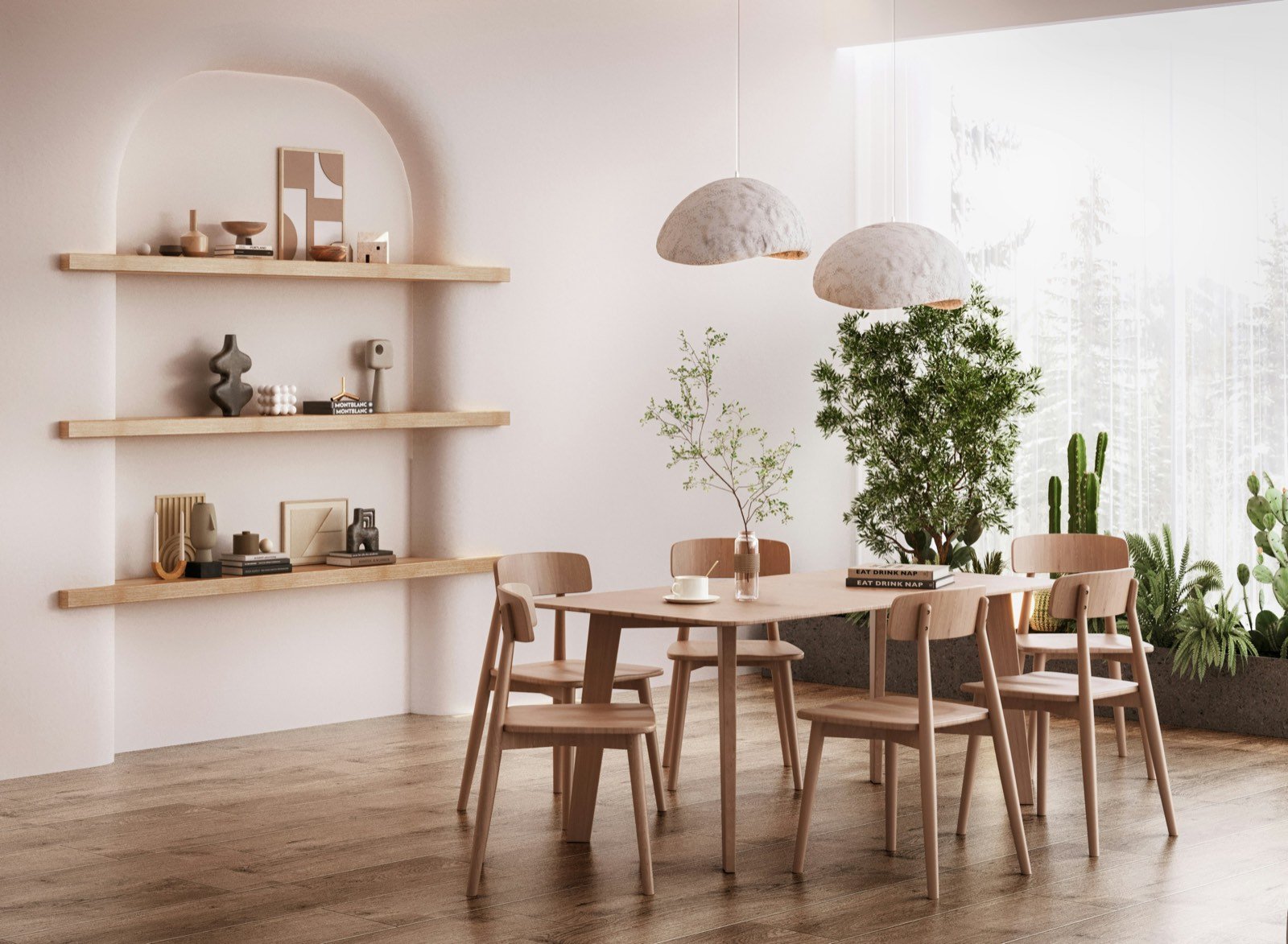 Interior design website concept by AppBloom